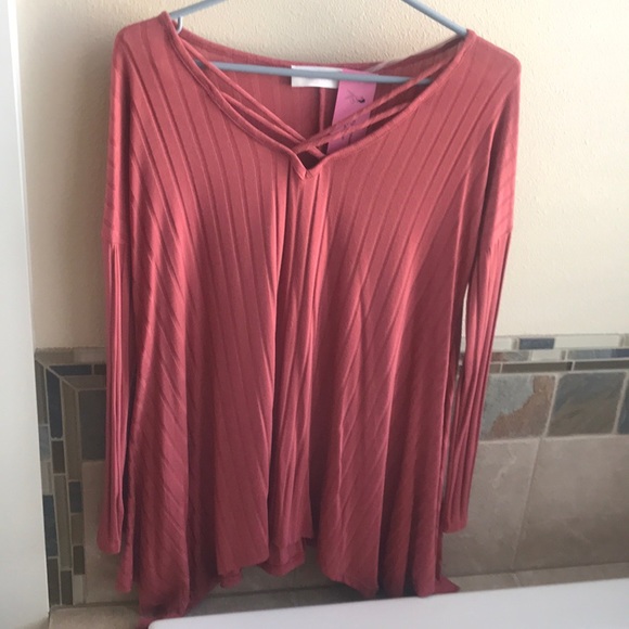 Peach Love New Large top - Picture 1 of 3